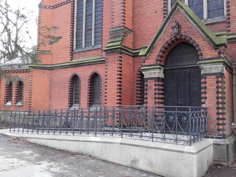 Neuanfertigung Geländer Rollstuhleingang Kirche Hartmannsdorf